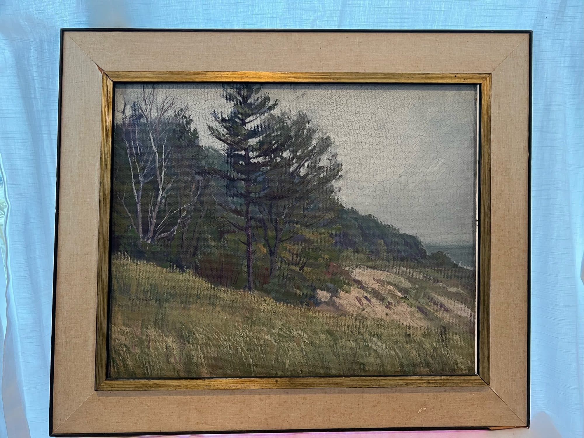 Pines On A Dune — detail