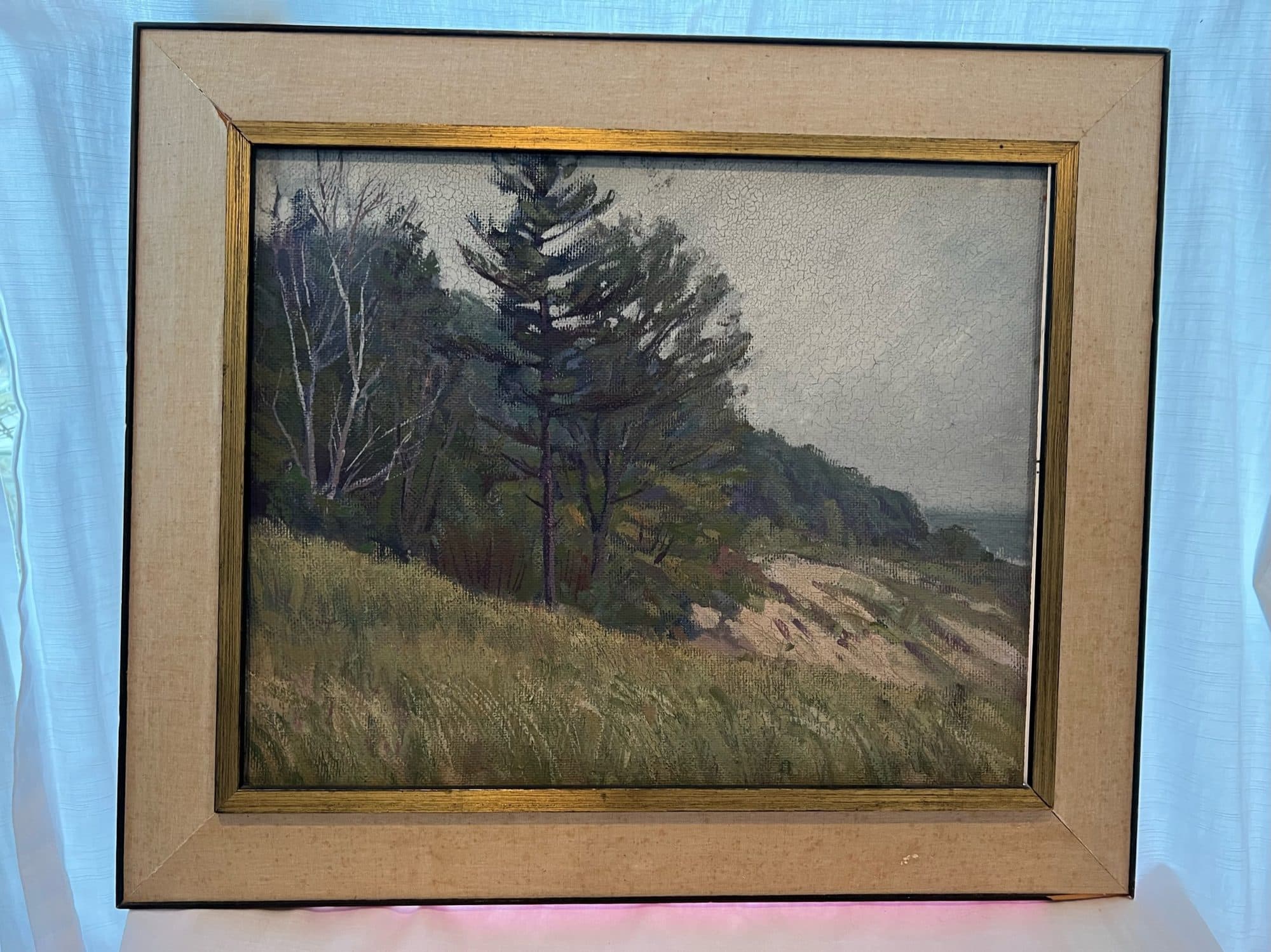 Pines On A Dune — detail