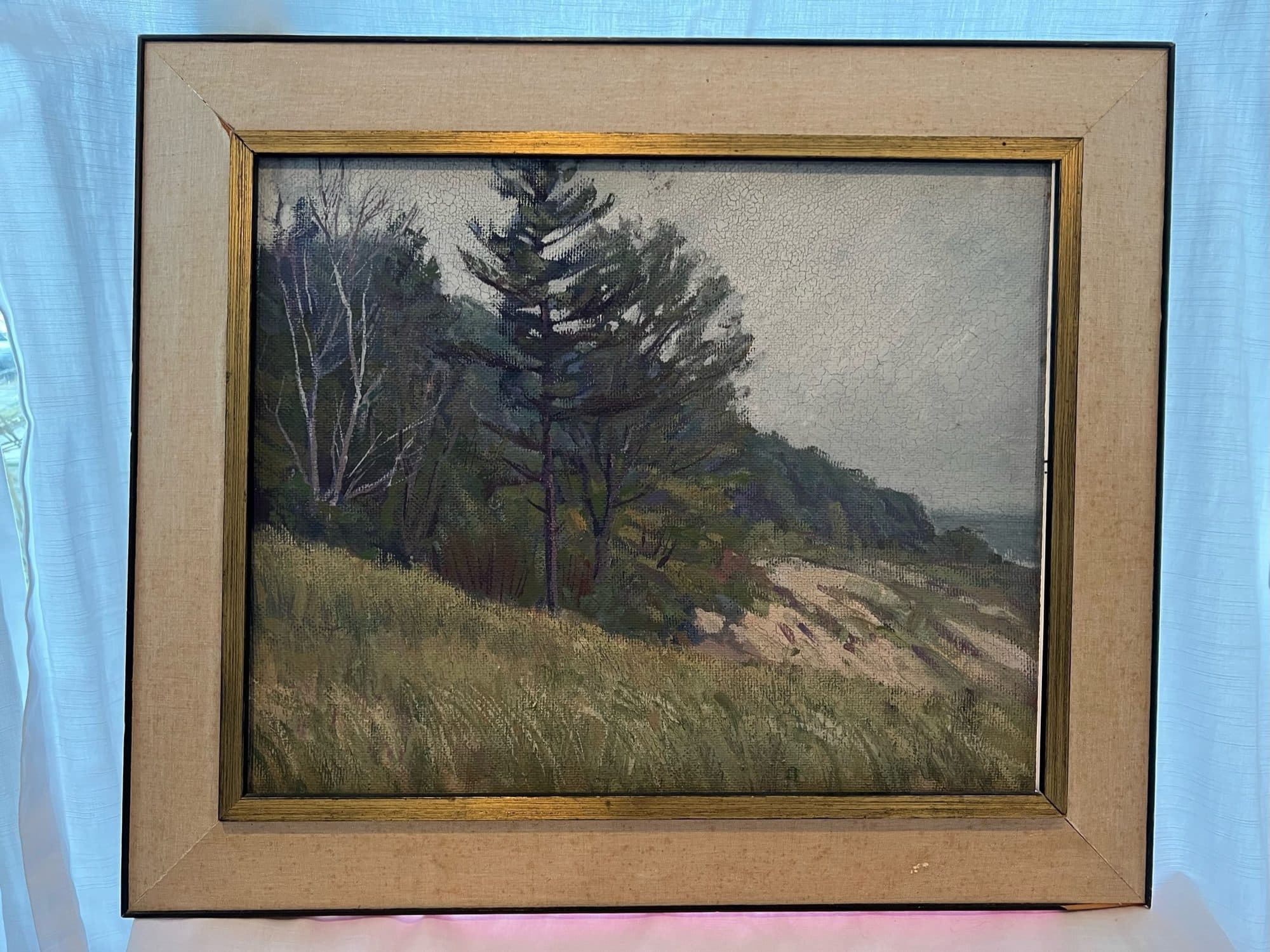 Pines On A Dune — detail