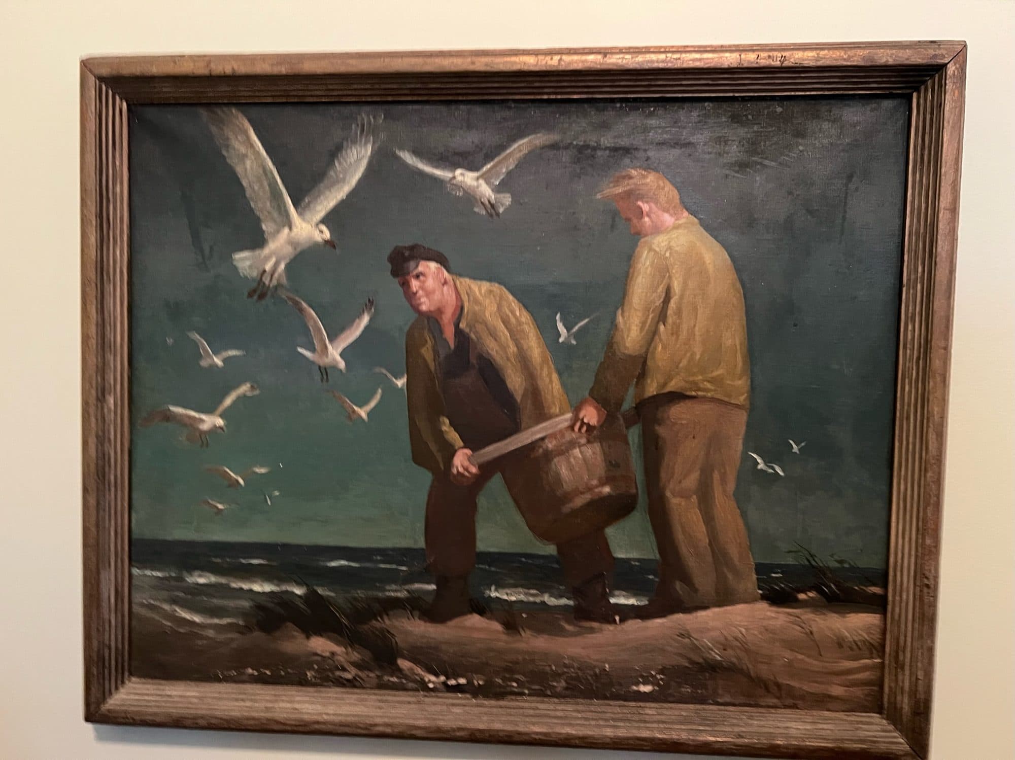 Clam Diggers On The Beach