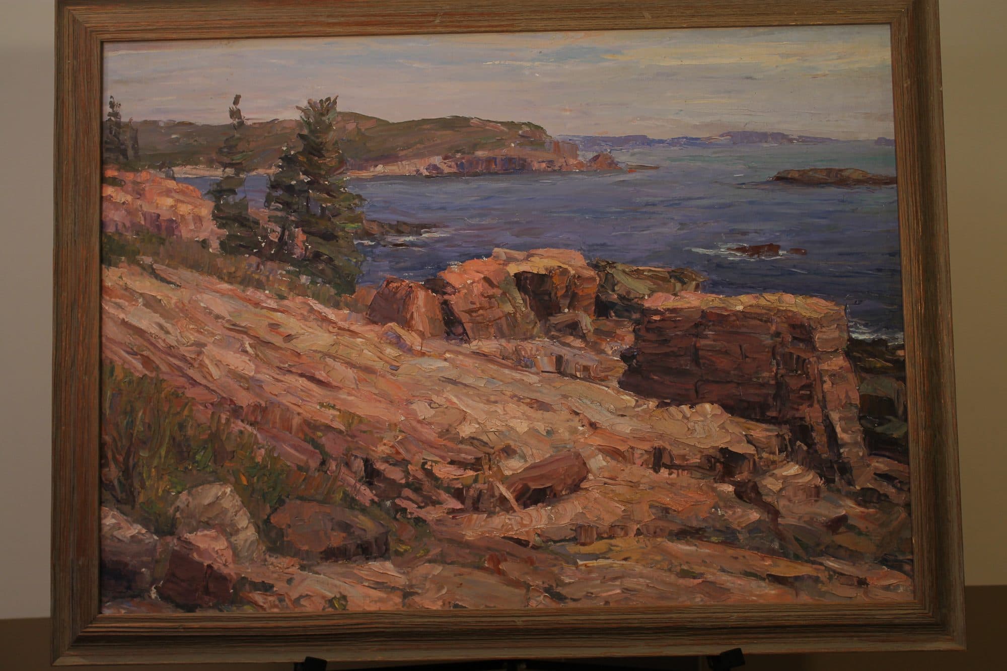 Rocky Coast By The Sea